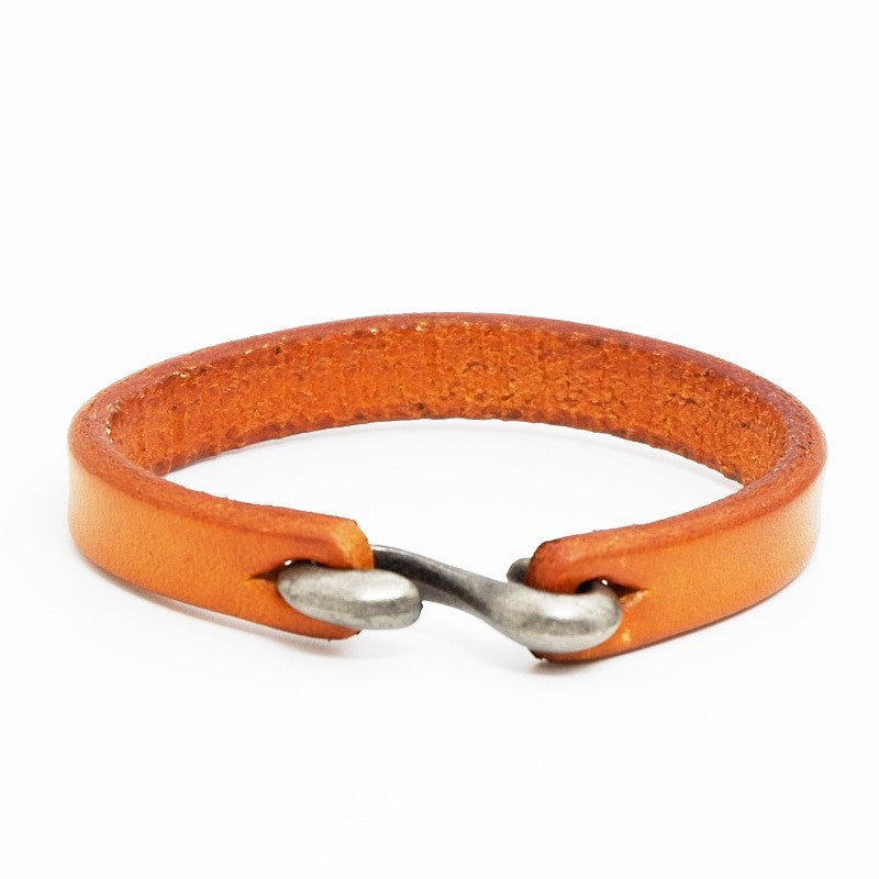 Wholesale S Buckle Leather Bracelets